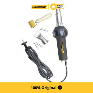 Krisbow Hot Air Welding Gun Las Plastik 1600W