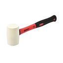 Krisbow Rubber Hammer Palu Karet 226.79 Gr - Oranye/Putih