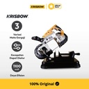 Krisbow Gergaji Pita Portable Metal Bandsaw 5" 1100 W 220 V