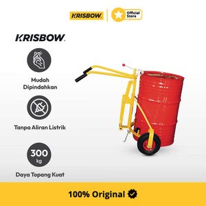 Krisbow Hand Pallet Drum Loader 300 Kg Prdl03