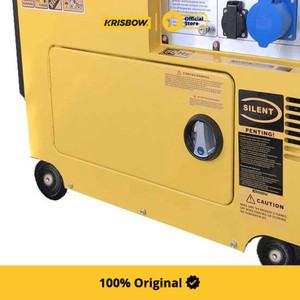 KRISBOW GENERATOR DIESEL HP 4000W 1 PH SILENT CWA KRPD40