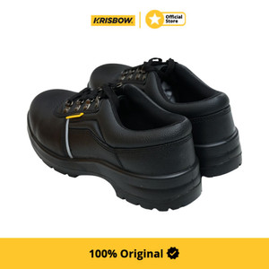 Krisbow Ukuran 38 Argus Sepatu Pengaman 4 inci - Hitam Safety Shoes Pengaman Kaki Perlengkapan Industri Peralatan Keamanan
