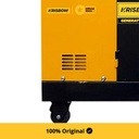 Krisbow Generator Diesel Silent 12000 Watt 1P/3P Krpd120A - Kuning Power Supply Generator Listrik Pengisi Daya Listrik Darurat Jenset Listrik