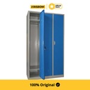 Krisbow Loker 3 Pintu Multi Column Locker - Biru