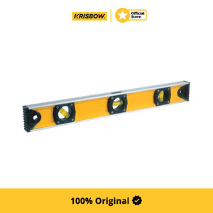 Krisbow Spirit Level Waterpass Aluminium 60 Cm - Kuning