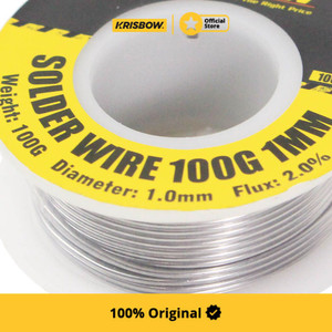 Krisbow Solder Wire 100g 1 Mm Lrsw100