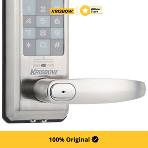 Krisbow Door Lock Keypad Kunci Pintu Digital Right Handle