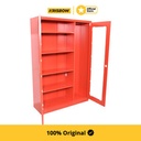 Krisbow Fire Cabinet Lemari Alat Pemadam Kebakaran - Merah
