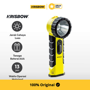 Krisbow Flashlight Senter Explosion Proof Angle 4Xaa