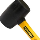 Krisbow Rubber Hammer Palu Karet 453 Gr - Hitam