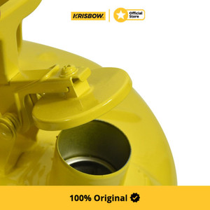Krisbow Safety Can Diesel Kontainer Penyimpanan Solar 9.5 L