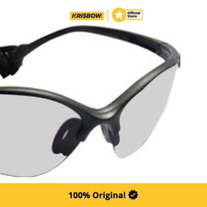 Krisbow Spectacle Kacamata Safety Sport + Nosepad Transparan