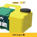 krisbow eye wash portable 9 galon - kuning