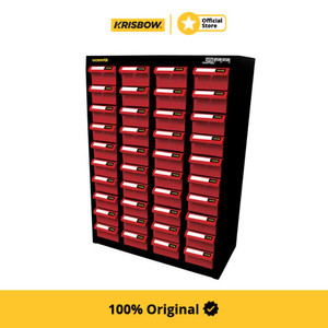 Krisbow Lemari Perkakas Part Cabinet 32 Laci 46X22X64 Cm