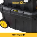 Krisbow Kotak Perkakas Toolbox Roller 2In1 - Hitam/Kuning