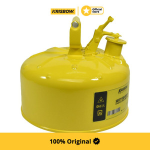 Krisbow Safety Can Diesel Kontainer Penyimpanan Solar 9.5 L