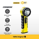 Krisbow Flashlight Senter Explosion Proof Angle 4Xaa
