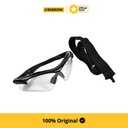 Krisbow Spectacle Kacamata Safety Sport + Nosepad Transparan
