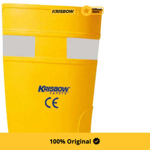 Krisbow Sepatu Safety Boot Pvc Ukuran 45 - Kuning