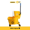 Krisbow Bucket Wringer Ember Pel Peras 24 Ltr
