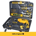 Krisbow Impact Drill Set Bor Listrik Beton 600W 37 Pcs
