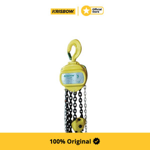 Krisbow Katrol Chain Block 5 T X 5.0M