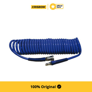 Krisbow Selang Recoil Hose 7,5 M Crrb7 - Biru