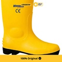 Krisbow Sepatu Safety Boot Pvc Ukuran 45 - Kuning