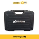 Krisbow Impact Drill Set Bor Listrik Beton 600W 37 Pcs