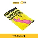 Krisbow Work Glove Sarung Tangan Latex Ukuran M - Pink