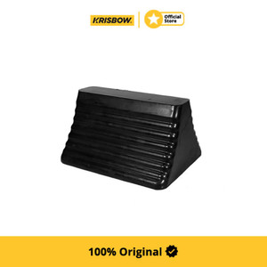 Krisbow Wheel Chock Penahan Ban 25X20X15 Cm - Hitam