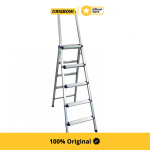 Krisbow Ladder Step Tangga Lipat Aluminium 5 Step