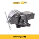 Krisbow Bench Vise Ragum Putar With Swivel Base 10 Cm