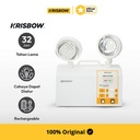 Krisbow Emergency Lamp Ampu Darurat Twin Spot Led 5038R