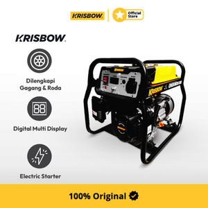 Krisbow Genset Bensin 1500W 1Ph Open Krp15