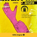 Krisbow Work Glove Sarung Tangan Latex Ukuran M - Pink