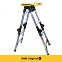 Krisbow Ladder Adjustable Tangga Lipat Aluminium 2.6 Mtr
