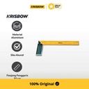 Krisbow Try Square Penggaris Siku Besi 50 Cm