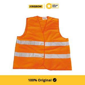 Krisbow Safety Vest Rompi Pengaman All Size - Oranye