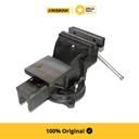 Krisbow Bench Vise Ragum Putar With Swivel Base 20 Cm