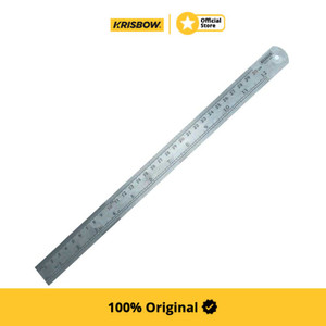 Krisbow Steel Rule Penggaris Besi 30Cm