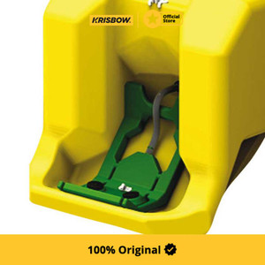 krisbow eye wash station portable - kuning