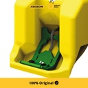 krisbow eye wash station portable - kuning