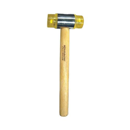 Krisbow Hammer Palu Plastik Dengan Handle Kayu 3 Cm
