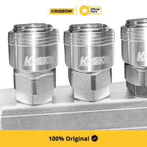 Krisbow Multi Quick 4 Coupler 1/4 Inchi - Bar Crqc4J