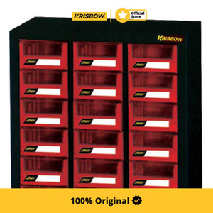 Krisbow Part Cabinet Lemari Perkakas 24 Laci 44X22X64 Cm