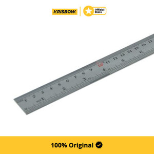 Krisbow Steel Rule Penggaris Besi 60Cm