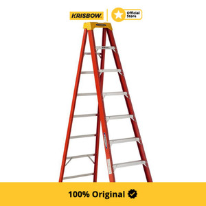 Werner Ladder Tangga Fiber Glass 12 Step 3.6 Mtr - Oranye