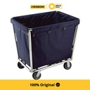 Krisbow Troli Laundry Kanvas 90 X 65 X 85 Cm