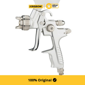 Krisbow Spray Gun Medium Pressure Gravity + Tangki 1.3 Mm